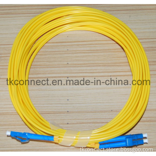 LC 9/125um Single Mode Duplex Fiber Patchlead